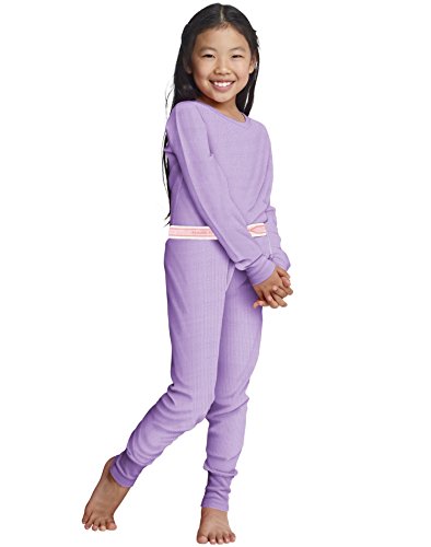 Hanes Girls` X-Temp Printed Thermal Set