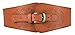 Motase Faux Leather Womens Wide Elasitc Stretch Waist Belt Corset with Floral Tan Plus Size XL