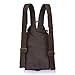 CLELO Mini Backpack Purse,Canvas Sling Rucksack Small Backpack(Army Green)