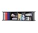 Prepac Wall Mounted Desk Hutch, Black
