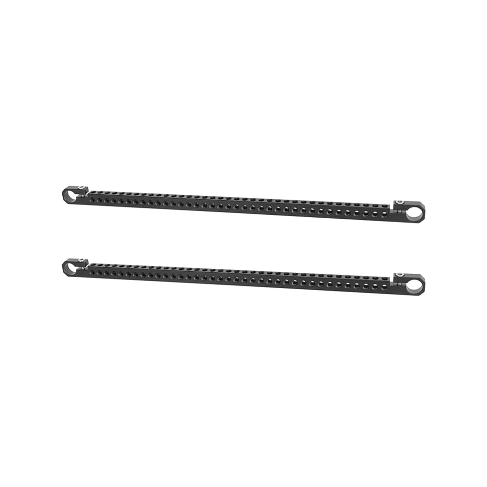 SZRIG 15mm Rod clamp with Lots of 1/4"-20 Thread Hole for Camera Accessories(400mm,2 Pieces)