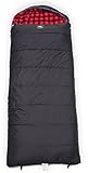 All Season Hooded XL Sleeping Bag with Compression Sack - Perfect Compression Sleeping Bag for Backpacking & Camping - Big and Tall Sleeping Bag fits Adults up to 6'6 - Waterproof Large Sleeping Bag