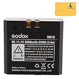 Godox Vb18 Battery (2015 Improved Battery) Li-ion Battery for Godox V850 V860 Conon V860 Nikon Neewer Tt850 Tt860 Speedlite Flash (650times)