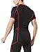 TM-MUB13-KKR_Large Tesla Men's Short Sleeve T-Shirt Cool Dry Compression Baselayer MUB13