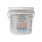 Wash Safe Industries CEDAR WASH Eco-Safe and Organic Wood Cleaner, 10 lb Container