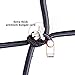 Towever 3'x4' Bungee Cargo Net Long Stretches to 6'x8' 8cm x 8cm Mesh Net Small Large Cargo Loads Tighter for Rooftop Cargo Carrier