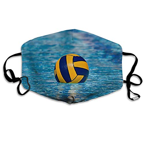 Sam-Uncle Anti Dust Face Mouth Cover Mask Water Polo Pattern Anti Pollution Breath Healthy Mask