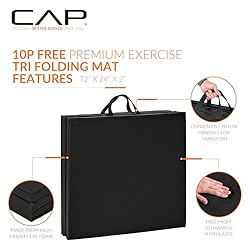 CAP Barbell All Purpose Folding Anti Tear Exercise