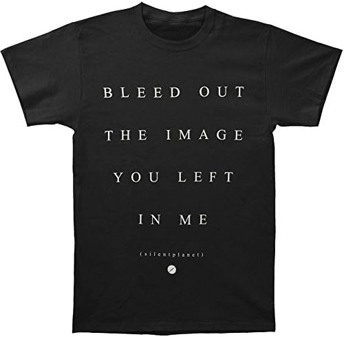 Silent Planet Men's Bleed Out T-shirt Medium Black