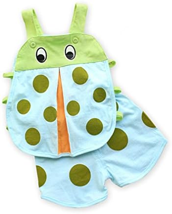 Baby Infant Kids Boy Girl Summer Vest+shorts Ventilate Clothes Set