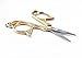 Yueton Butterfly Needlework Embroidery Scissors (Golden)