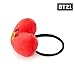 BT21 Tata Hair Tie One Size Red