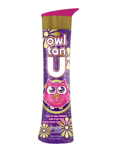Devoted Creations OWL TAN U Instant Bronzer Lotion - 8.5 oz.