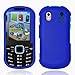 Rubberized Solid Snap-On Hard Case Cover For Samsung Intensity II 2 SCH U460 NEW - Blue