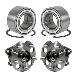 Front Rear Wheel Bearing And Hub Assembly Kit For