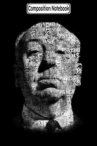 Composition Notebook: Alfred hitchcock movie title portrait Journal Notebook Blank Lined Ruled 6x9 100 Pages