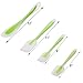 Spatula,Xpatee 4-pieces Heat-Resistant Baking Spatulas Non-stick Flexible Rubber Spatulas (Green)