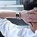 OriBear Compatible for Apple Watch Band 44mm 42mm, Breathable Sporty for iWatch Bands Series 4/3/2/1, Watch Nike+, Various Styles and Colors for Woman and Man(M/L,Platinum Black)