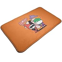 ASHOK ETHAN Large Soft and Absorbent Rugs,Bathroom Rug Mat (30 X 18 Inch) Chibi Harley Quinn Chibi Joker Hearts Machine Wash/Dry,Floor Mats for Tub, Shower and Bath Room