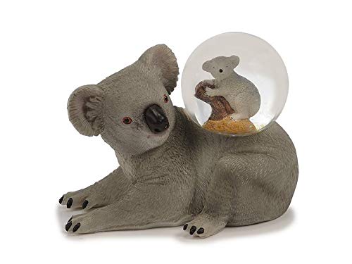 Euro Souvenirs Koala Glitter Ball 10 cm Snow Globe Animal Animal Snow Balls Koala Bear