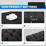 OVERMONT Folding Camping Bed with Mattress 550LBS Support 28in Wide view 4