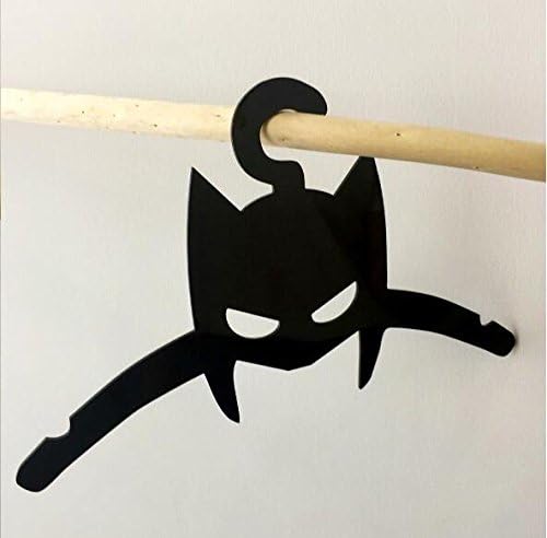 Batman Decoration Hanger Nordic Style racks Kids Room Softcover Clothes hangers Creative Crafts Hangers (5)