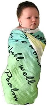 psalm 139 swaddle blanket