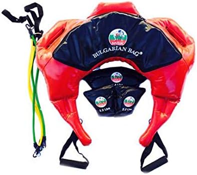 Suples Unisex - Adult Bulgarian Bag Strong Fit 12-17kg, Red, Black, L
