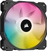 Corsair iCUE SP120 RGB Elite PWM 120mm Fan Eight RGB LEDs AirGuide Technology view 10