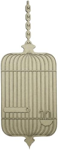 Want2Scrap Chipboard Embellishments, Charlie's Birdcage