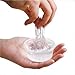 JM Box of 12 Transparent Clear Crystal Clear Slime Ball Mud Putty Creative DIY Gift