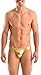 Gary Majdell Sport Mens Liquid Metallic Contour Pouch Bikini Swimsuit