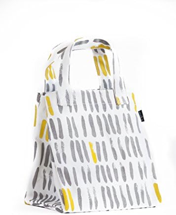 Maika Lunch Tote (Vertical Strokes)
