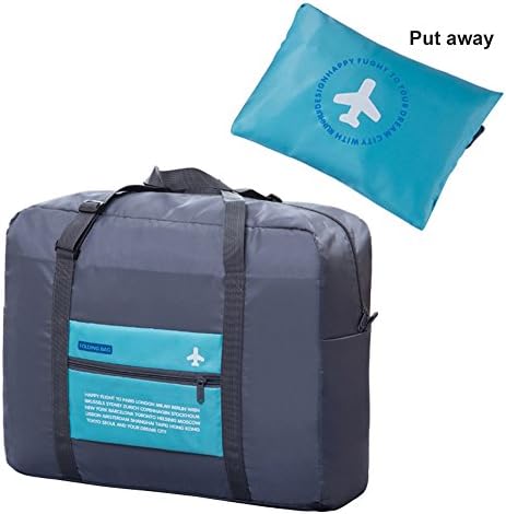 SENMU Designer Travel baggage storage| Travel Cosmetics Bag| Waterproof Nylon Organizer for Travel Accessories | Toiletry Kit for Men and Women(Blue)