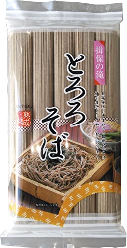 カネス製麺 揖保の滝 とろろそば 450g×4個