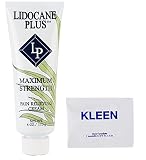 Lidocaine Plus Maximum Strength, Lidocaine 4% 4 oz (With 1 KLEEN towelette)