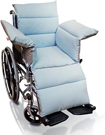 Comfort Seat Rotational Cover, With Soft Hypoallergenic Micro-Fiber Material Is Perfect For Any Wheelchair, Recliner, Indoor/Outdoor and Office Use. Includes Positioning Belts.