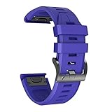 ANCOOL Compatible with Fenix 6 Pro Bands Soft Silicone Easy Fit 22mm Watch Bands Replacement for Fenix 6/ Fenix 6 Pro/Fenix 5 Plus/Fenix 5 / Forerunner 935/ Forerunner 945 Smartwatches