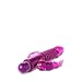 Wireless 8 Inch Ribbed Rabbit Vibrator with Anal Tickler - Violet - Waterproof Multispeed Vibrating Dildo - Rated #1 Vibrator Guaranteed - Provides Endless Hours of Pleasure - Stimulates G-spot, Anus, and Clitoris At the Same Time - By Healthy Vibes