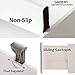 GADENT Adjustable Expandable Drawer Dividers Best for Kitchen Clothes Dresser Bathroom Bedroom Desk Baby Drawer Beige Color