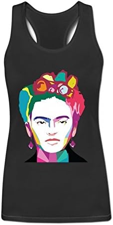 Frida Kahlo Graphics Tank Tops For Womens L Black