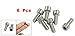6 Pcs Replacement 7.6mm Threaded Screw for Bicycle Bottle Cage