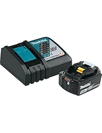 Cargador de batería de iones de litio Makita bl1820bdc1 y compacto paquete de inicio, 18 V