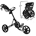 Clicgear Model 3.5+ | 3-Wheel Golf Push Cart (Silver/Black)