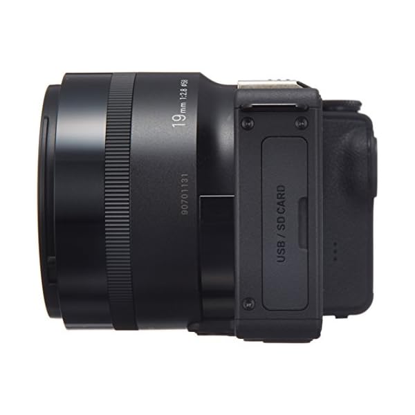 Sigma dp1 Quattro Digitalkamera (39 Megapixel, 7,6 cm (3 Zoll) Display, SD-Slot, USB 2.0) schwarz – Bild 5