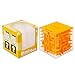 Money Maze Puzzle Box, Twister.CK Money Holder Puzzle for Kids and Adults Birthday (Orange)