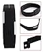 USPRO® Fashion LED Watch Novelty Sports Silicone Digital Bracelet Black with Very Creative Plastic Band