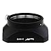 Haoge LH-M47B Metal Lens Hood Shade for Olympus M.ZUIKO Digital ED 12mm f2 Lens Replaces Olympus LH-48 Black