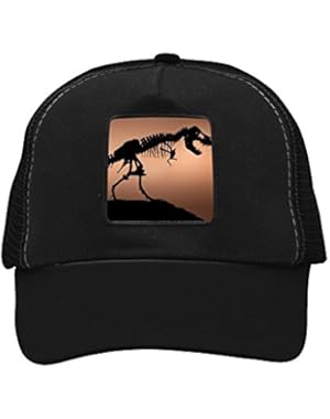 Unisex Dinosaur Skull Skeleton Adjustable Classic Hiphop Hat Baseball Cap Snapback Dad Hat