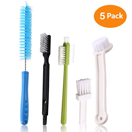 Hopekings Brush Tool for Blender/Juicer/Dish Brush Refills/Water Bottle Cleaning Brush Set, 5-Pack - Thumbnail 7